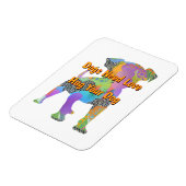 Dogs Need Love Hug Your Dog  マグネット (左側)