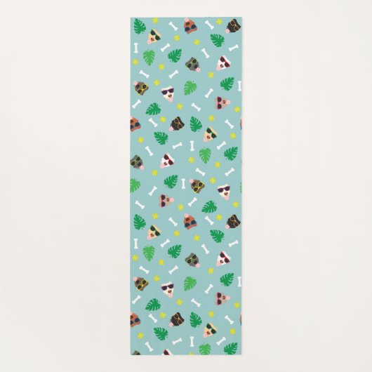 Dogs on Vacation ヨガマット (裏面)