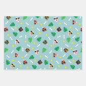 Dogs on Vacation ラッピングペーパーシート (正面2)