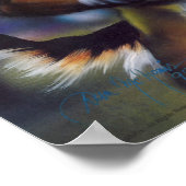 Dogs Playing Football ポスター (角)