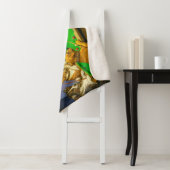 Dogs Playing Snooker Billiards Fun Spoof シェルパブランケット (インサイチュ)