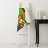 Dogs Playing Snooker Billiards Fun Spoof シェルパブランケット (インサイチュ)