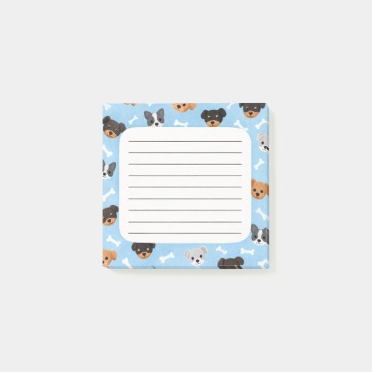 Dogs Post-It Notes ポストイット (正面)