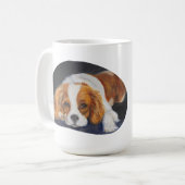 Dogs rule the world mug  コーヒーマグカップ (正面左)