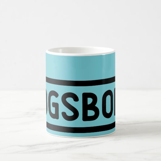 Dogsbody,イギリスの方言スラングMug コーヒーマグカップ (中央)