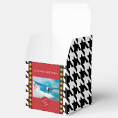 Dogtooth、千鳥格子のクリスマス製品 フェイバーボックス (オープン)