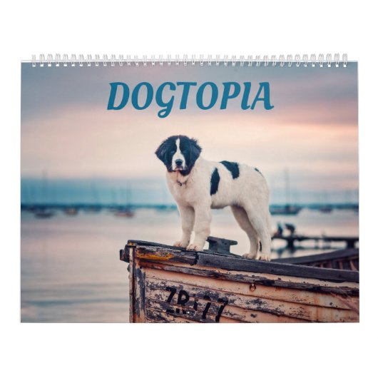 Dogtopia – ドッグカレンダー カレンダー (カバー)