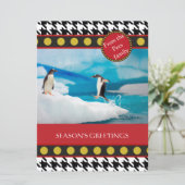 Dogtoth、千鳥格子のChristmas range シーズンカード (スタンド正面)