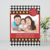 Dogtoth、千鳥格子のChristmas range シーズンカード (スタンド正面)