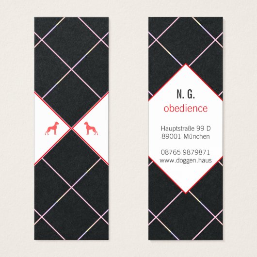 Dogtrainer Obedience Great Dane  (正面&裏面)