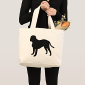 dogue de bordeauxのギア ラージトートバッグ (正面(商品))