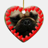 Dogue de Bordeaux セラミックオーナメント (裏面)