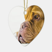 Dogue de Bordeaux セラミックオーナメント (左)