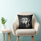 Dogue de Bordeaux -フランスのなマスティフ クッション (椅子)