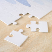 Dogue de Bordeaux Firefighter Station Santa Hat ジグソーパズル (側面)