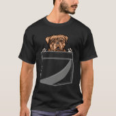 Dogue de Bordeaux In A Pocket Tシャツ (正面)