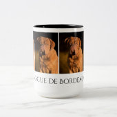 Dogue de Bordeaux Mug ツートーンマグカップ (中央)