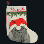 Dogue de Bordeaux Vintageのスタイル スモールクリスマスストッキング<br><div class="desc">このかわいいストッキングはあなたの生命の特別なDogue de Bordeaux/フランスのなマスティフのためのpawfectです。 ペットネームと個人化して下さい。 元の芸術の©のDoggyStyleのデザインのスタジオ。

 店で示されていない項目のデザインを好んだらちょうどあらゆるプロダクトの"尋ねますこのデザイナー"リンクを、私ありますあなたのための項目を加えること幸せがクリック。</div>