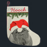Dogue de Bordeaux Vintageのスタイル スモールクリスマスストッキング<br><div class="desc">このかわいいストッキングはあなたの生命の特別なDogue de Bordeaux/フランスのなマスティフのためのpawfectです。 ペットネームと個人化して下さい。 元の芸術の©のDoggyStyleのデザインのスタジオ。

 店で示されていない項目のデザインを好んだらちょうどあらゆるプロダクトの"尋ねますこのデザイナー"リンクを、私ありますあなたのための項目を加えること幸せがクリック。</div>