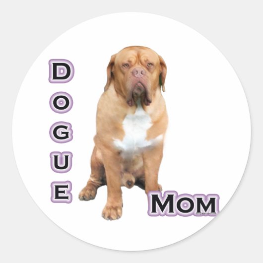 Dogue Mom 4 – ステッカー (正面)