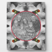 DogwoodのLadybugパーソナライズされた写真の追加 フォトプラーク (正面)