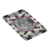 DogwoodのLadybugパーソナライズされた写真の追加 マグネット (右側)