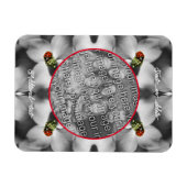 DogwoodのLadybugパーソナライズされた写真の追加 マグネット (横)