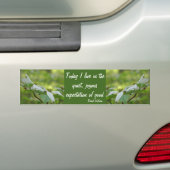 Dogwood Goodness Inspirational Quote  バンパーステッカー (車上)