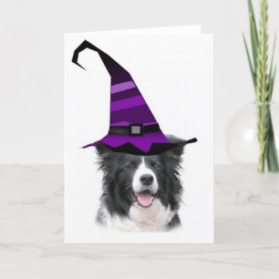 Dogz~Borderの眩暈がするようなコリーCard~Halloween~Witch カード