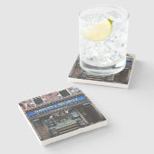 DohenyおよびNesbittのアイルランドのパブの大理石のコースター ストーンコースター (横)