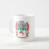 Dohertyの紋章付き外衣-家紋 コーヒーマグカップ (正面左)