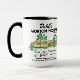 Dohl's Morton House Restaurant, Morton Grove, IL マグカップ