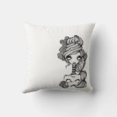 Doilyの枕 クッション (裏面)