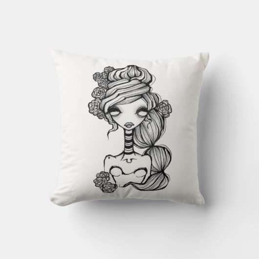 Doilyの枕 クッション (正面)