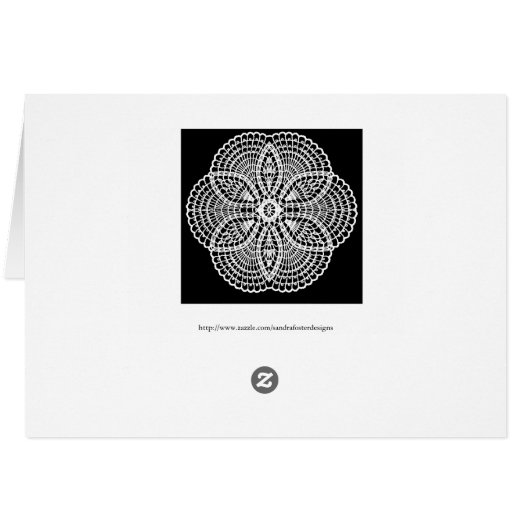 Doilyアートカード (裏面横)