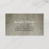 Doily 名刺 (裏面)