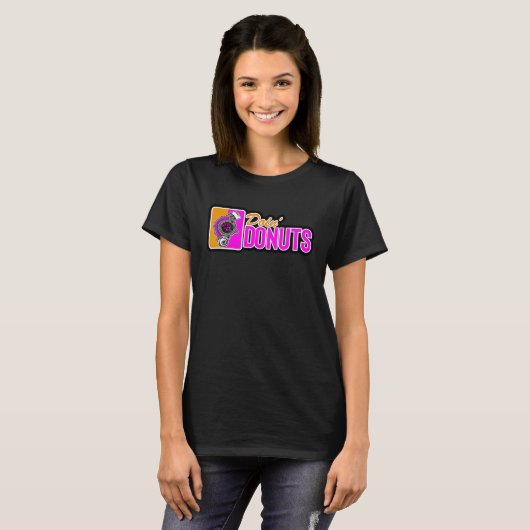 Doin Donuts Car Drifting PS Tuning Lovers Tシャツ (正面フル)