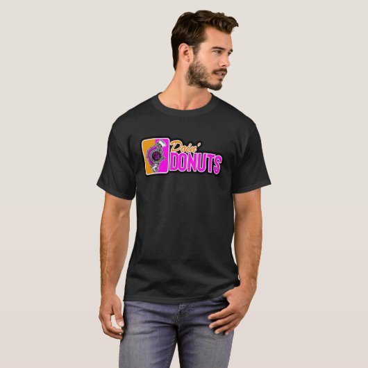 Doin Donuts Car Drifting PS Tuning Lovers Tシャツ (正面フル)