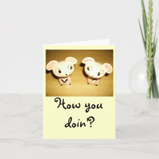 Doin'? Notecardいかに カード