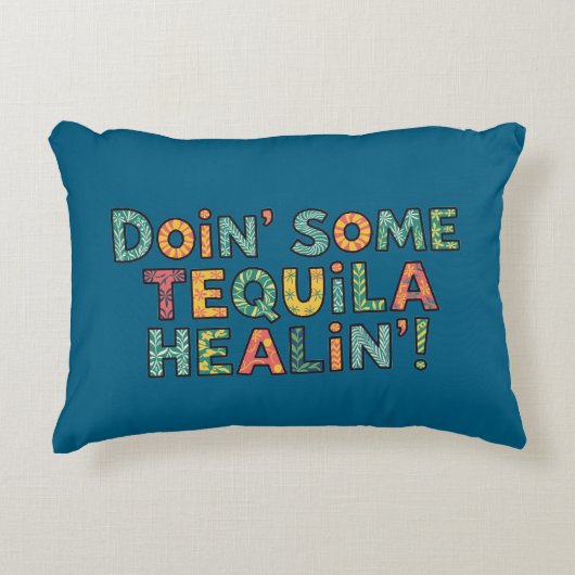 Doin' Some Tequila Healin' アクセントクッション (正面)