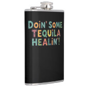Doin' Some Tequila Healin' フラスク (右)