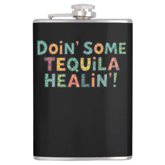 Doin' Some Tequila Healin' フラスク