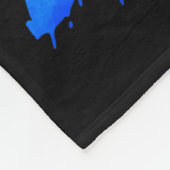 Doing Dad Skeleton Toilet Fathers Day Funny Dad  フリースブランケット (角)