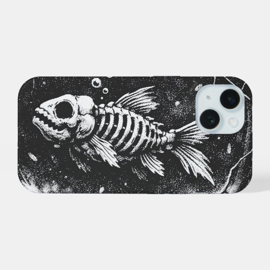 "Doing Great" - BurnsInHellによるゴールドフィッシュ iPhone 15ケース (裏面横)