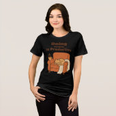 Doing Nothing Is Productive トライブレンドＴシャツ (正面全面)