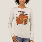 Doing Nothing Is Productive トライブレンドＴシャツ (正面)