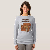 Doing Nothing Is Productive Tシャツ (正面フル)