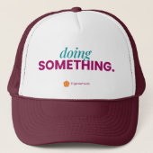“Doing Something” EngenderHealth Hat キャップ (正面)