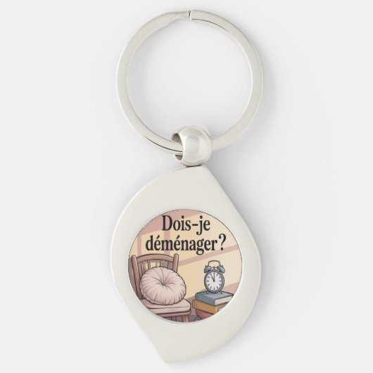 Dois-je déménager ? キーホルダー (正面)