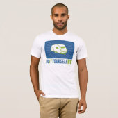 DoItYourselfRV™メンズTシャツ Tシャツ (正面フル)